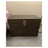 Trunk. 28&1/2" W x 19&1/2"H. 16" Deep