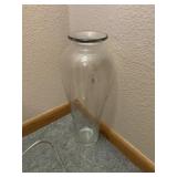Glass Vase- 16" H.