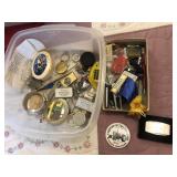 Pins and advertising