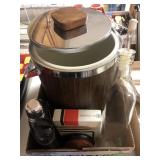 Icebox and large flask