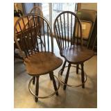 2 Barstools 25 inch seat height