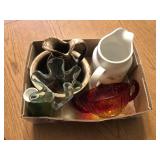 Pitchers and glassware