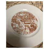 Vintage plates. Farmers Cooperative (3). Other