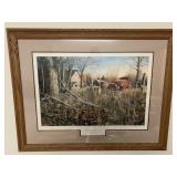 Back Forty BobWhites by Jim Hansel 37"W x29" H.