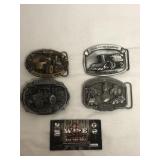 Case IH belt buckles