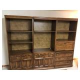 Large entertainment center/bookshelves