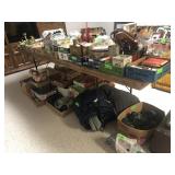 8ft Wooden folding table (CONTENTS NOT INCLUDED)