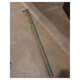 Basement adjustable screw jack support