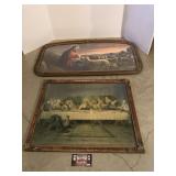 Last supper photo and sheep