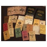 Minneapolis Moline operators manuals and repair