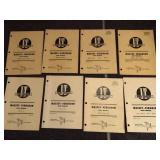 Massey Ferguson shop manuals MF 25 to MF 1155