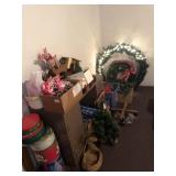 Christmas decor and lights