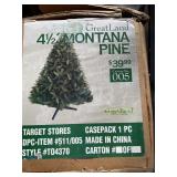 4&1/2 Ft. Montana Pine Christmas Tree