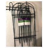 Round folding garden fence