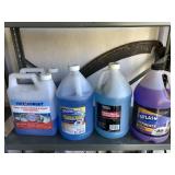 Windshield washer fluid and stain remover