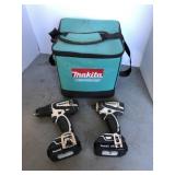 Makita drill and nut driver 18 V