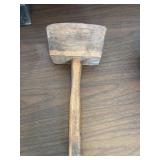 Vintage wooden mallet