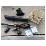 Worx leaf blower and drill 20v