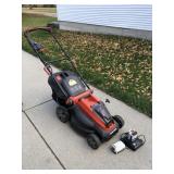 Black & Decker 40 V battery powered lawnmower