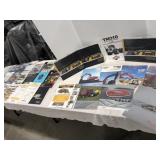 Various equipment sale brochures