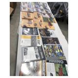 Various equipment sale brochures