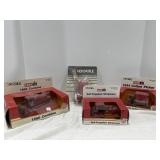 Case I H and versatile toys. Ertl, 1660 combine,