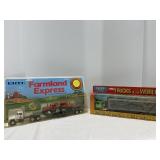 Farmland express Ertl 164 scale equipment hauling