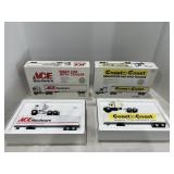 Ace hardware Mac cab with trailer Ertl  diecast