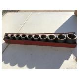 Craftsman 1/2 drive impact sockets SAE