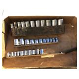 1/2 and 3/8 socket sets