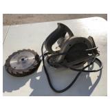 Lectro saw circular saw and blades