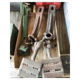 Buggy steps and umbrella brackets