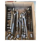 1/4 Drive ratchet sockets breaker bars