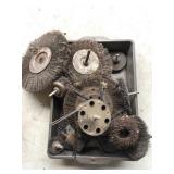 Various size wire wheels