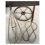 Rug beaters and wheel