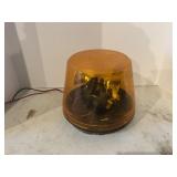 Large amber strobe light