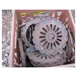 Vintage Planter plates