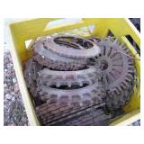 Vintage planter plates