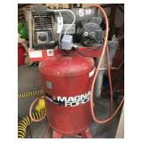 Sanborn 44gal air compressor 5hp 230v