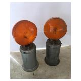 Vintage amber flashers