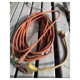 Extension cord and splitter