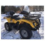 2005 BRP outlander max XT 4x4 4wheeler