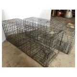 2- raccoon size live traps