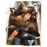 Treestand safety harnesses