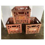 3- Milk crates