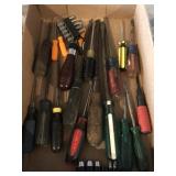 Various screwdrivers