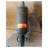 Vintage steam engine whistle (brass?)