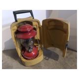 Coleman camping light with case