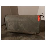 Galvanized mailbox