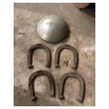 International hub cap and horseshoes